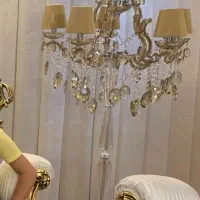 اباژور شیش شاخه یه لوکس و زیبا|لوستر و چراغ آویز|تهران, نازی‌آباد|دیوار