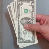 هفت برگ دو دلاری ۲۰۱۷ سریال کیفیت بانکی نو|کلکسیون سکه، تمبر، اسکناس|تهران, فلسطین (میدان انقلاب)|دیوار