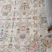 فرش ۱۲ متری ۱۲۰۰ شانه و روفرشی۱۲ متری مخمل یزد|فرش|تهران, سجاد|دیوار