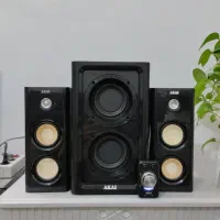 اسپیکر ۲.۱ سه تیکه قدرتمند اکایی فقط کابل میخوره