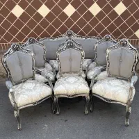 مبل استیل9نفره تاجدارکلاسیک مدل*(212)*