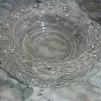 آجیل خوری و میوه خوری کریستال قدیمی