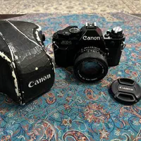 دوربین قدیمی آنالوگ کنون Canon AE-1 Program لنز1.4|دوربین عکاسی و فیلم‌برداری|تهران, شهرک چیتگر|دیوار
