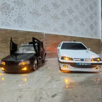 ۲عدد ماکت پژو پارس اسپرت و پنوماتیک