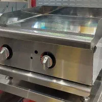 گریل روغنی و ذغالی ترکیبی چهار شعله صنعتی پاستا پز