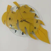 ساعت دیواری.طرح پاییز