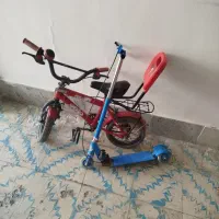 اسکوتر و دوچرخه