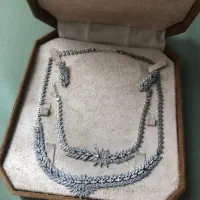 سرویس نقره و دستبند نقره