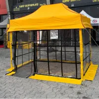 آلاچیق آکاردئونی دور طلقی