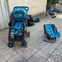 فروش کالسکه وکریر کودک|کالسکه و لوازم جانبی|شیراز, شهرک ایثار|دیوار