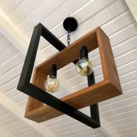 لوستر چوبی|لوستر و چراغ آویز|مرند, |دیوار