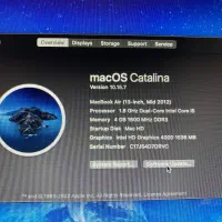 mackbook air 2012|رایانه همراه|سبزوار, فرهنگیان|دیوار