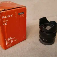 لنز سونی ۳۵ مانت E و F1.8 کراپ سنسور