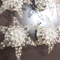 لوستر سقفی سه شعله