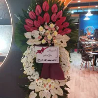 تاج گل تحویل داخل نمایشگاه سئول شهر آفتاب دسته گل|گل و گیاه طبیعی|تهران, ولنجک|دیوار