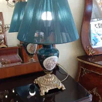 آباژور چینی و برنز|چراغ خواب و آباژور|تهران, منیریه|دیوار