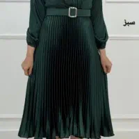 پیراهن زنانه دامن پلیسه شیک