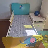سرویس تخت و کمد و پاتختی کودک و نوجوان آپادانا|تخت و سرویس خواب|تبریز, |دیوار