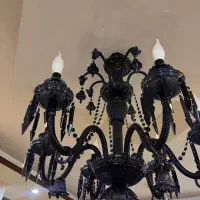 لوستر باکارات شیشه ای|لوستر و چراغ آویز|ری, دولت‌آباد|دیوار