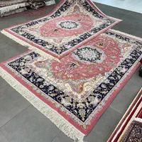 فرش دستباف (بساک )جفت ۶ متری طرح تبریز|فرش|مشکین‌دشت, |دیوار