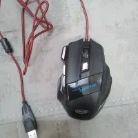 موس گیمینگ مدل hiska  دارای ۷ کلیک