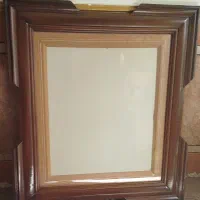 قاب چوبی دست ساز با طرح دوبل