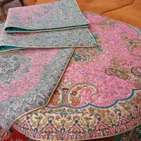 ترمه|پرده، رانر، رومیزی|یزد, |دیوار