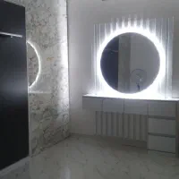 کابینت کمد دیواری تخت کم جا Tv wall|جاکفشی، کمد، دراور|اسلام‌شهر, شهرک قائمیه|دیوار