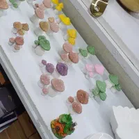 سه عدد قارچ تزینی