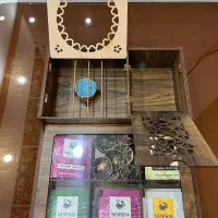جعبه پذیرایی ، تی بگ چوبی مستطیلی