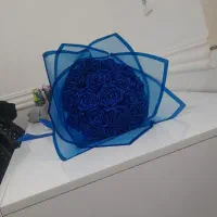 دسته گل روبانی|گل مصنوعی|برازجان, |دیوار