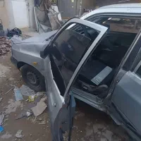 پراید ۸۹ دوگانه تصادفی