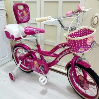 دوچرخه16دخترانه پرادو صورتی بنفش آکبند