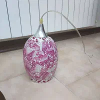 لوستر رنگی شیشه ای