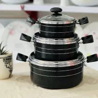 سه قابلمه آشپزی