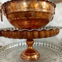 ظروف مسی جدید و قدیم|صنایع دستی و سایر لوازم تزئینی|اهواز, سپیدار|دیوار