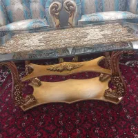 مبل سلطنتی ۹ نفره|مبلمان خانگی و میز عسلی|همدان, |دیوار