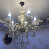 فروش لوستر کریستالی وارداتی در حد نو