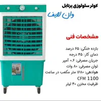 سری جدید کولر های آبی مصرف برق ۴۵وات پلیمری سفید|کولر آبی|قم, کیوانفر|دیوار