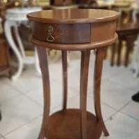 میز تلفن چوبی معرق
