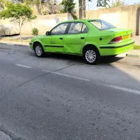 تاکسی تهران سمند ۸۹ سبز