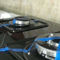 اجاق گاز طرح فر(نمااستیل)(رویه شیشه)|اجاق گاز و لوازم برقی پخت‌وپز|قرچک, مهدیه|دیوار