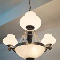 ۲ جفت لوستر برنز مجلل ۳شاخه (از هر مدل ۲ عددموجود)|لوستر و چراغ آویز|تهران, اقدسیه|دیوار