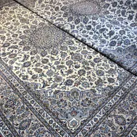 فرش دستباف جفت ۹ متری اردکان کرم جهادی دستبافت