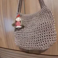 دوعدد کیف مکرومه و رافیا زیر قیمت|کیف، کفش، کمربند|فردیس, فردیس|دیوار