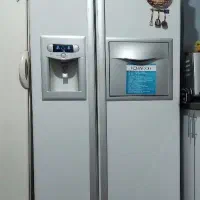 یخچال ساید بای ساید کن وود