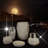 فروش ست شش تکه سرویس بهداشتی رنگبندی متنوع