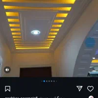 خدمات گچ کاری سفید وگلگچ بابهترین کیفیت