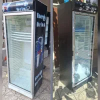 ۲عددیخچال ایستاده عرض۷۰ مشکی کافه ای موتور امبراکو