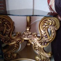 مبل ۷نفره کارکرده با سه عدد میز عسلی باقیمت مناسب|مبلمان خانگی و میز عسلی|قرچک, شهرک طلائیه|دیوار